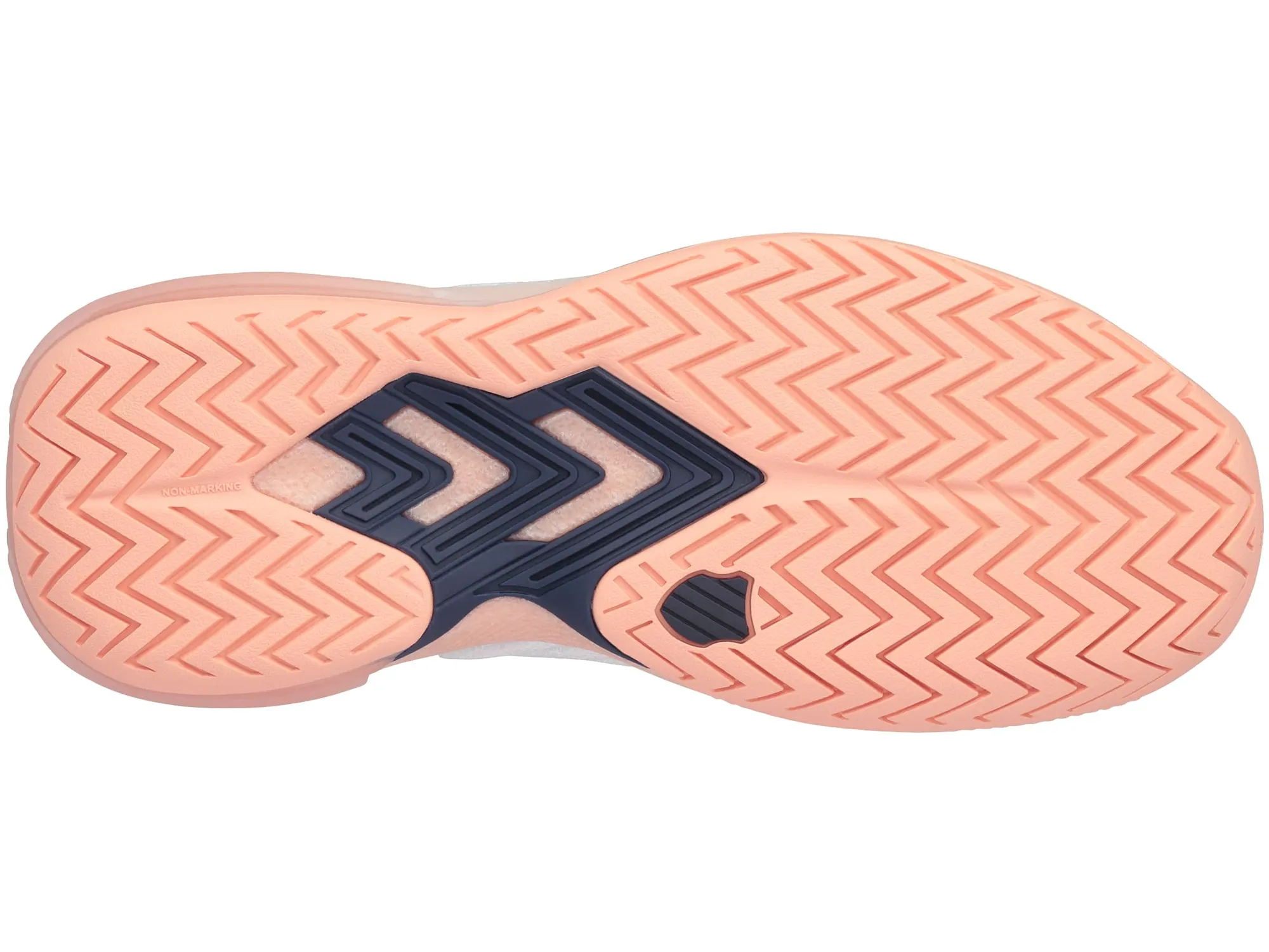 k-swiss-ultrashot-3-women-white-peach-nectar-graystone-5 K-Swiss Ultrashot 3 Women - white/peach nectar/graystone