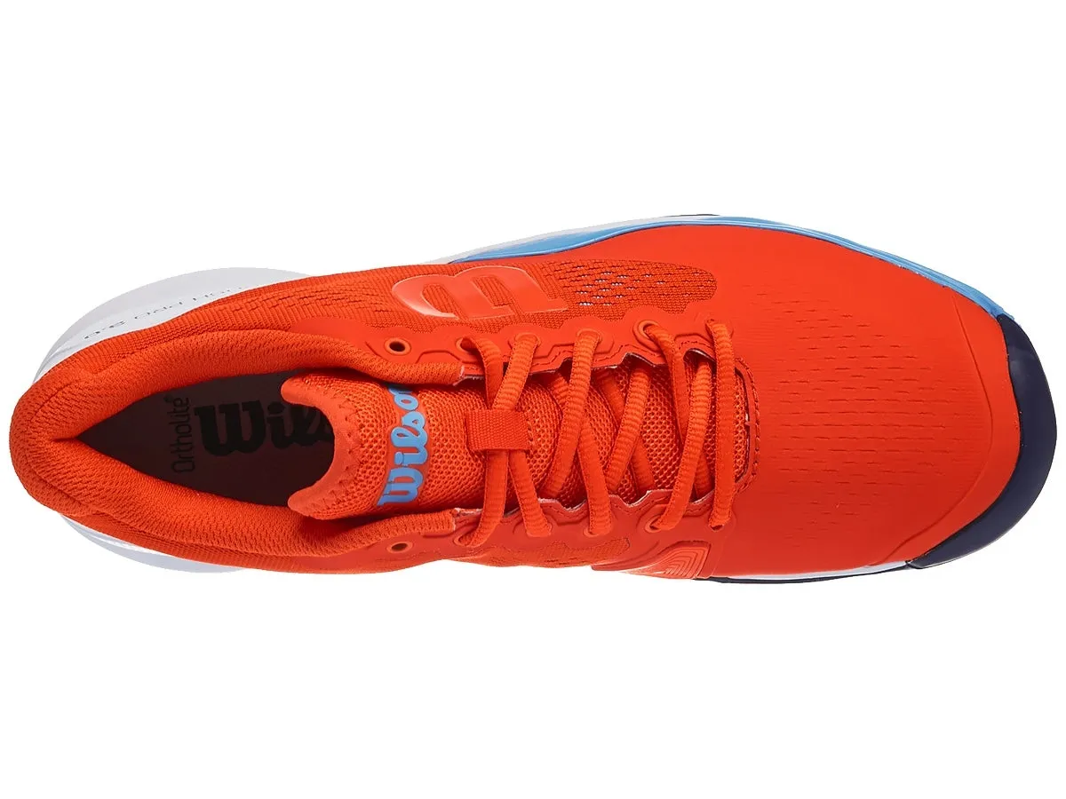 Wilson Rush Pro 3.0 Clay - tangerine tango/white/bonnie blue