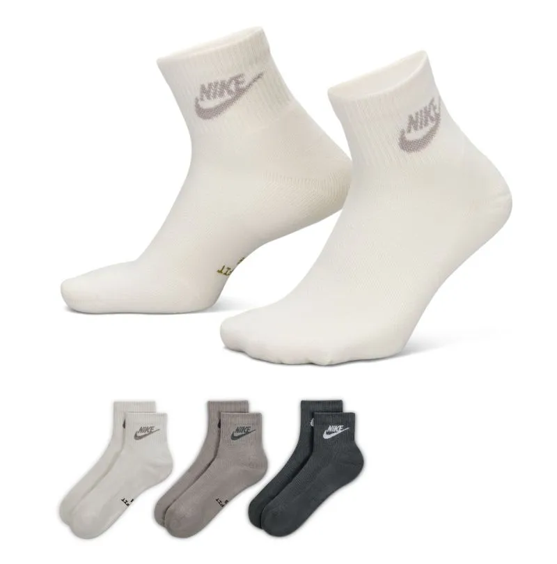 Nike Everyday Elevated Ankle 3P - phantom/college gray/smoke gray Nike Everyday Elevated Ankle 3P - phantom/college gray/smoke gray