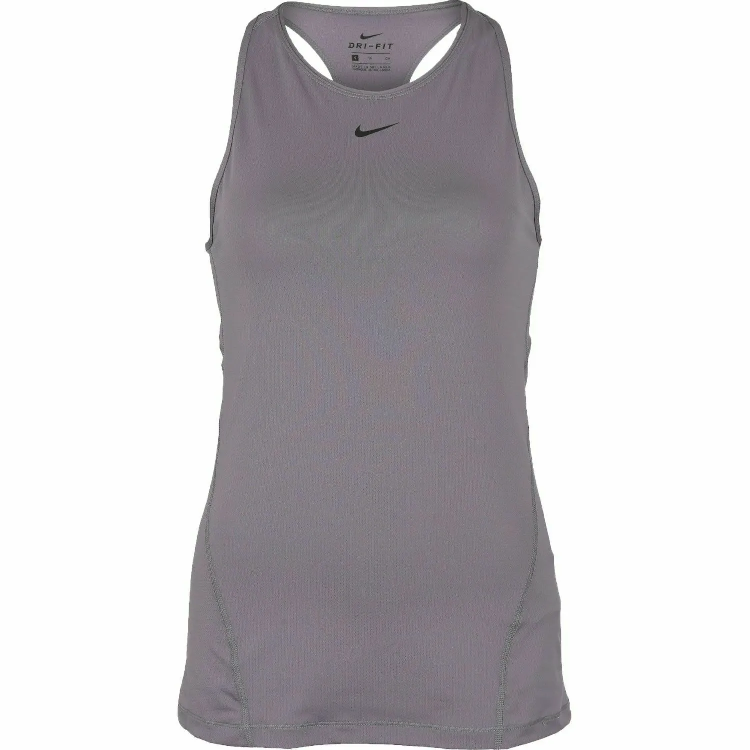 Nike Pro Tank All Over Mesh - gunsmoke/black