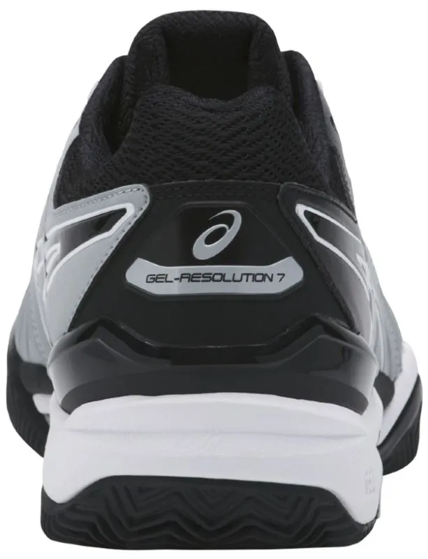 asics-gel-resolution-7-clay-mid-grey-black-white-6 Asics Gel-Resolution 7 Clay - mid grey/black/white