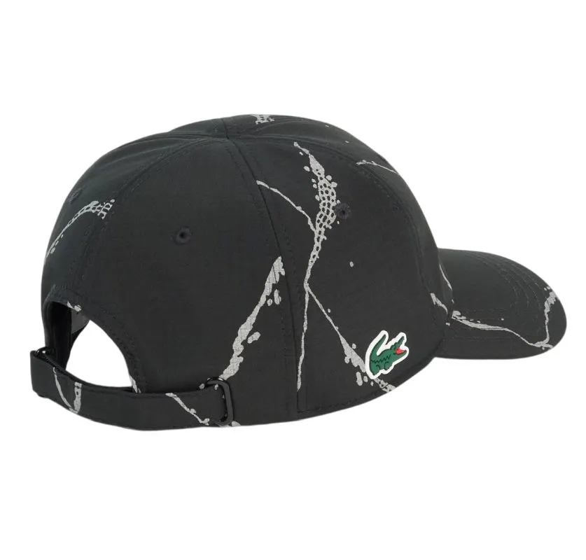 Lacoste Reflective Print Tennis - black