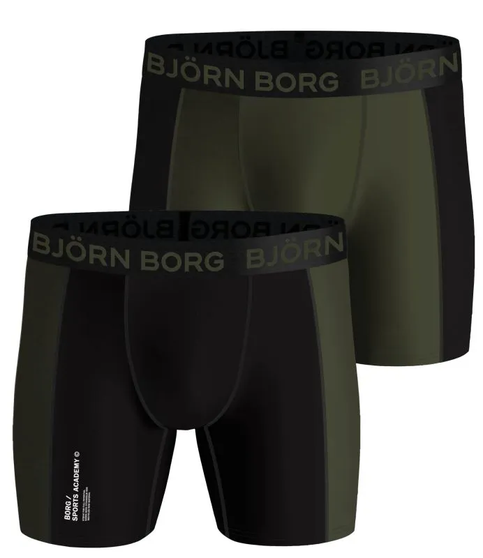 Björn Borg Shorts Per Borg Sports Academy 2P - black beauty Björn Borg Shorts Per Borg Sports Academy 2P - black beauty