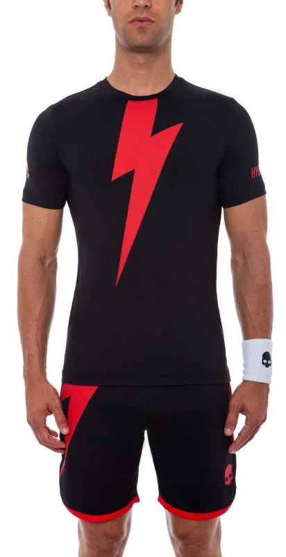 Hydrogen Thunderbolt Tech T-Shirt - black
