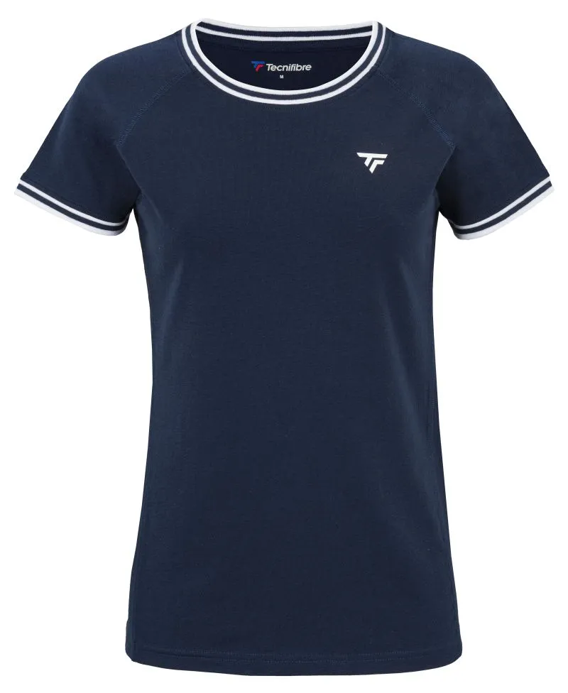 Girls' T-shirt Tecnifibre Team Stretch Junior - marine - Blue