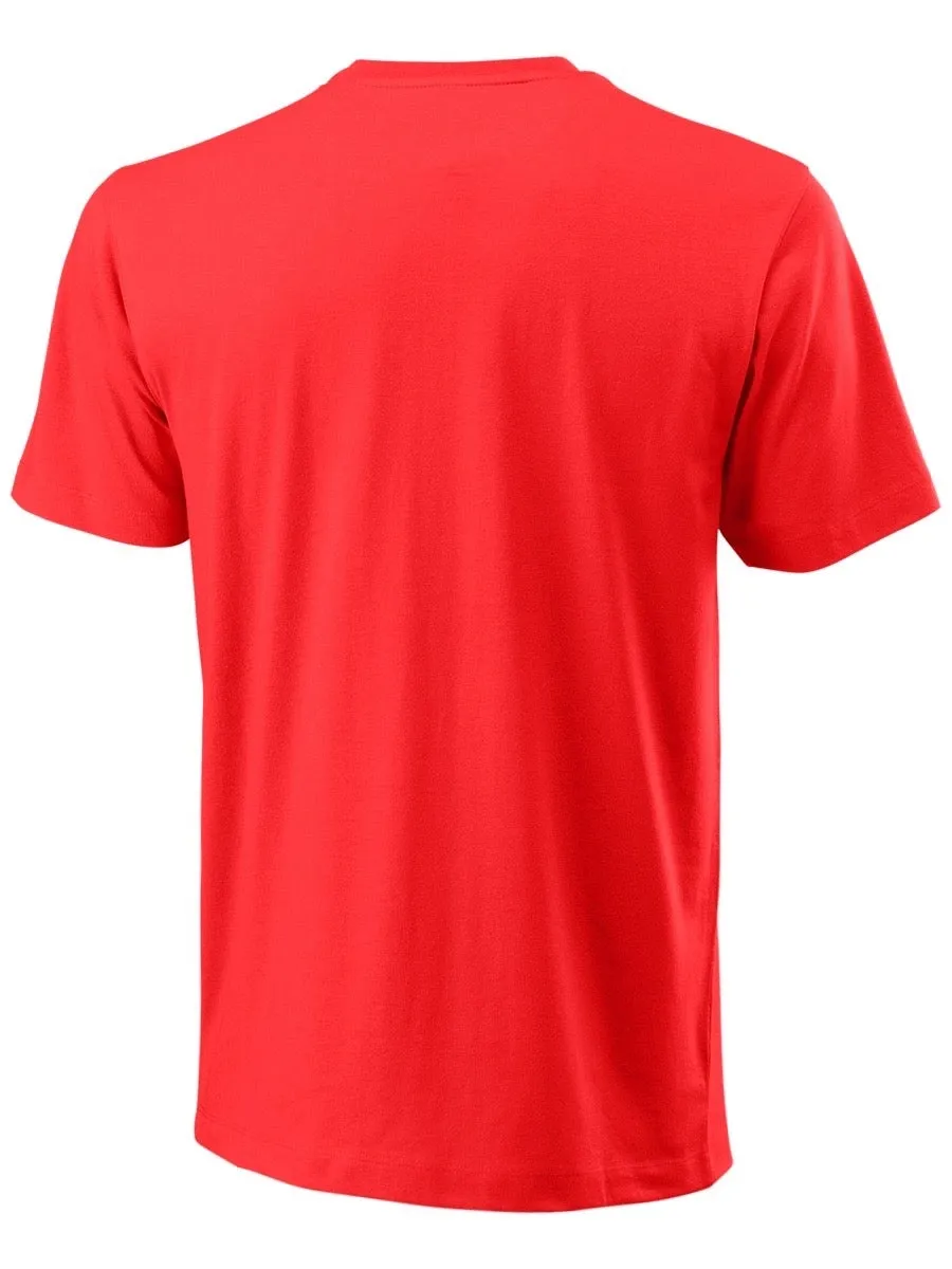 Wilson M Geo Play Tech Tee - infrared
