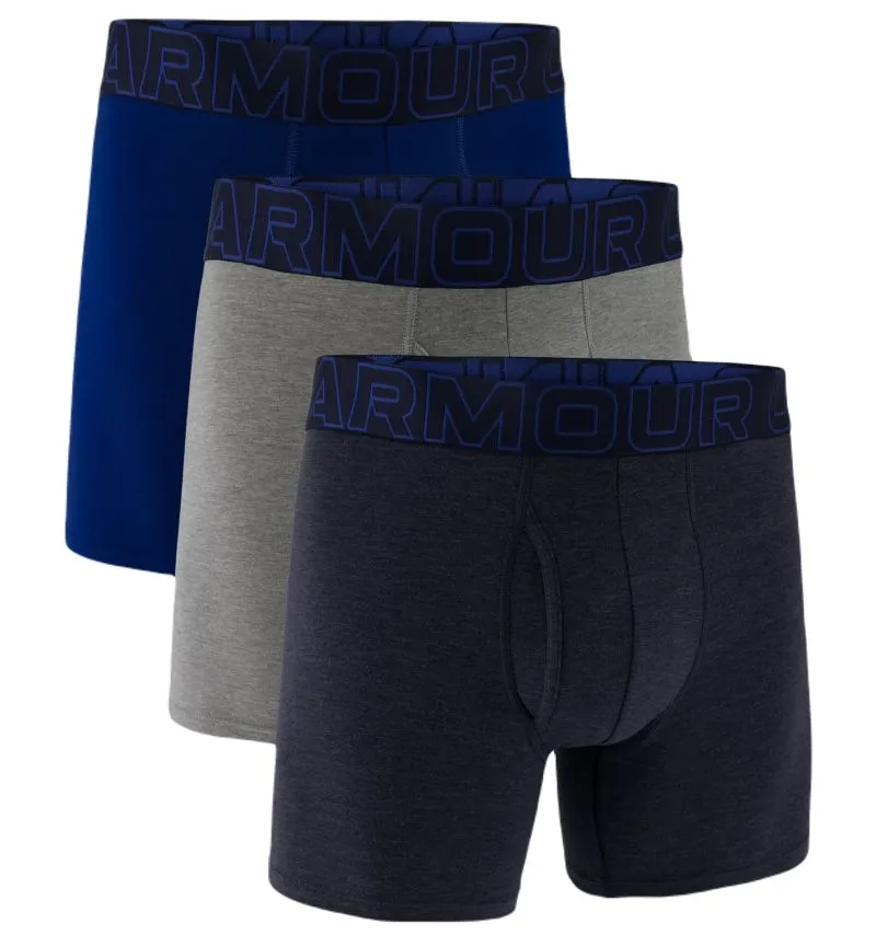 Under Armour Performance Cotton 6in Boxerjock 3P