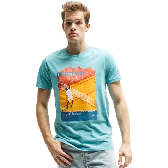 Lotto T-Shirt Katko M - turquoise