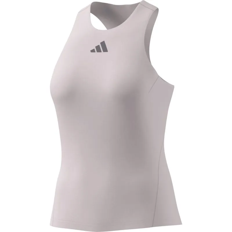 Adidas Silver Y-Tank - distilled pink