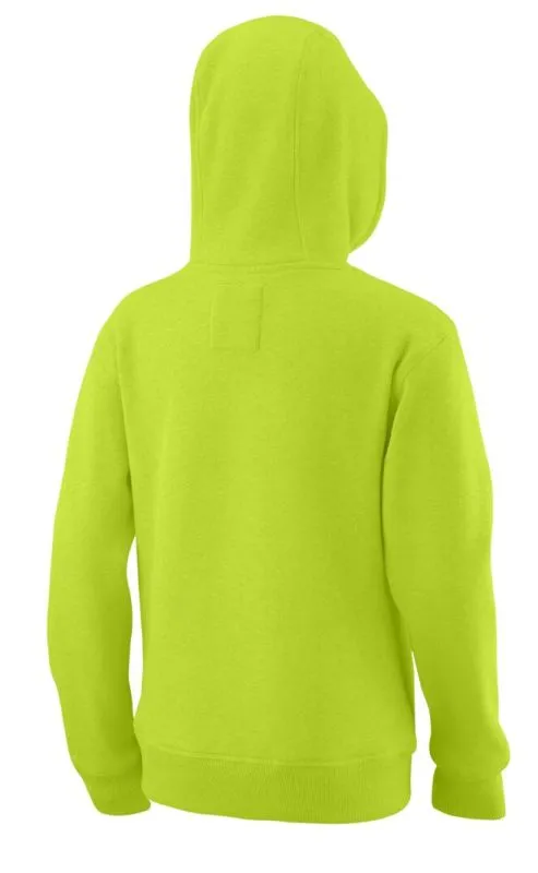 Wilson Y Script Cotton PO Hoody - lime popsicle