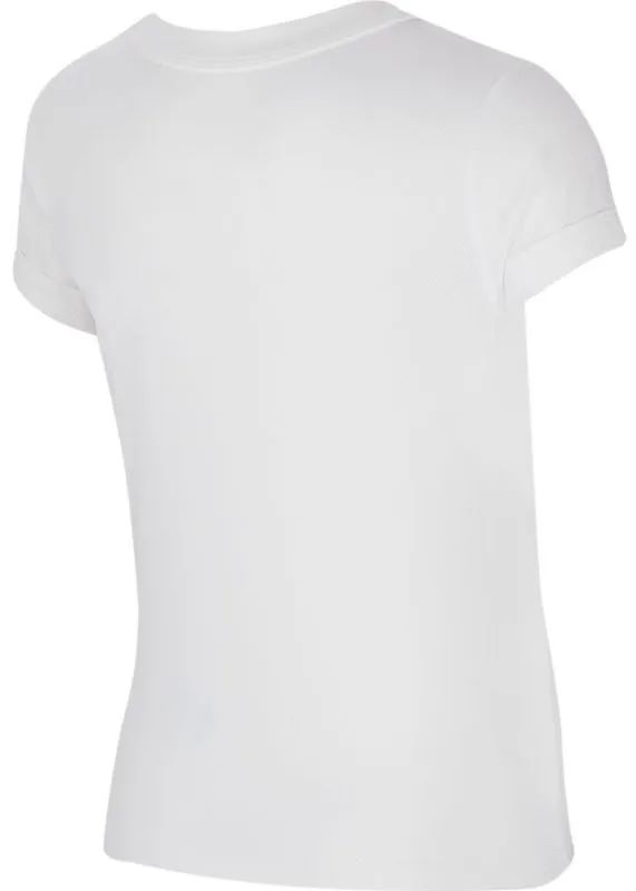 Nike Court G Dry Top SS - white/black