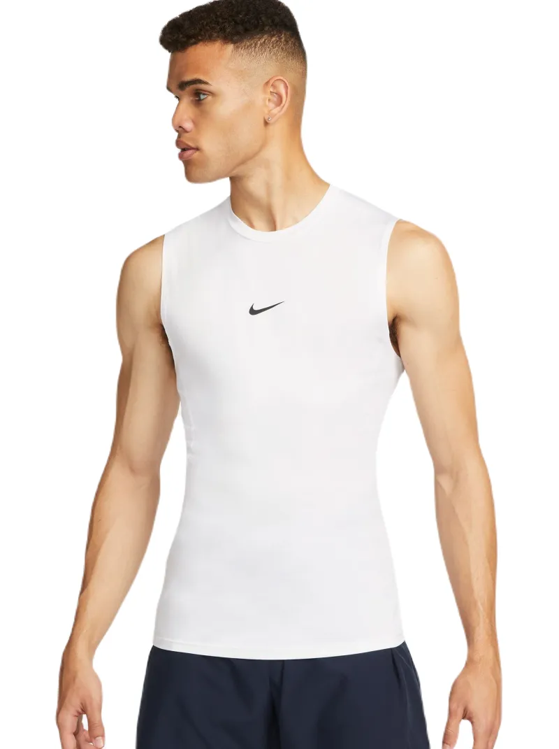 AURORA_FB7914-100_PHSFM001-2000 Nike Pro Dri-Fit Tight Sleeveless Fitness Top