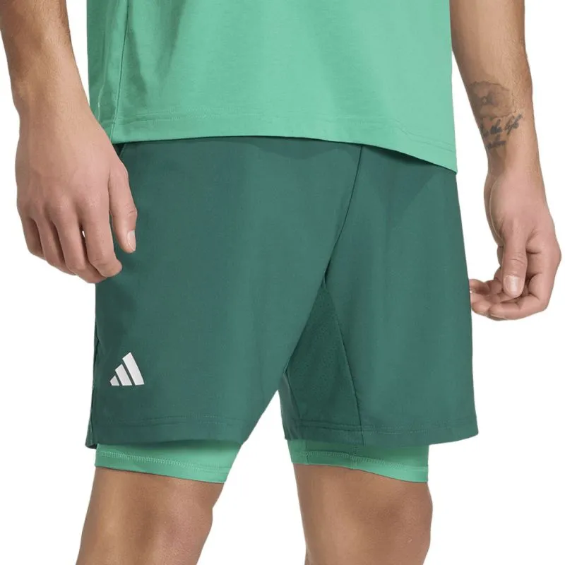 Adidas Club 2in1 - collegiate green/semi court green