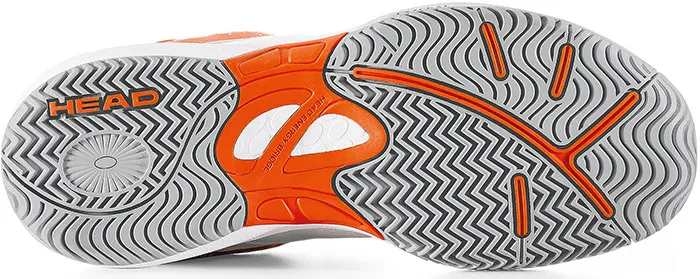 Head Lazer Velcro Junior - white/red
