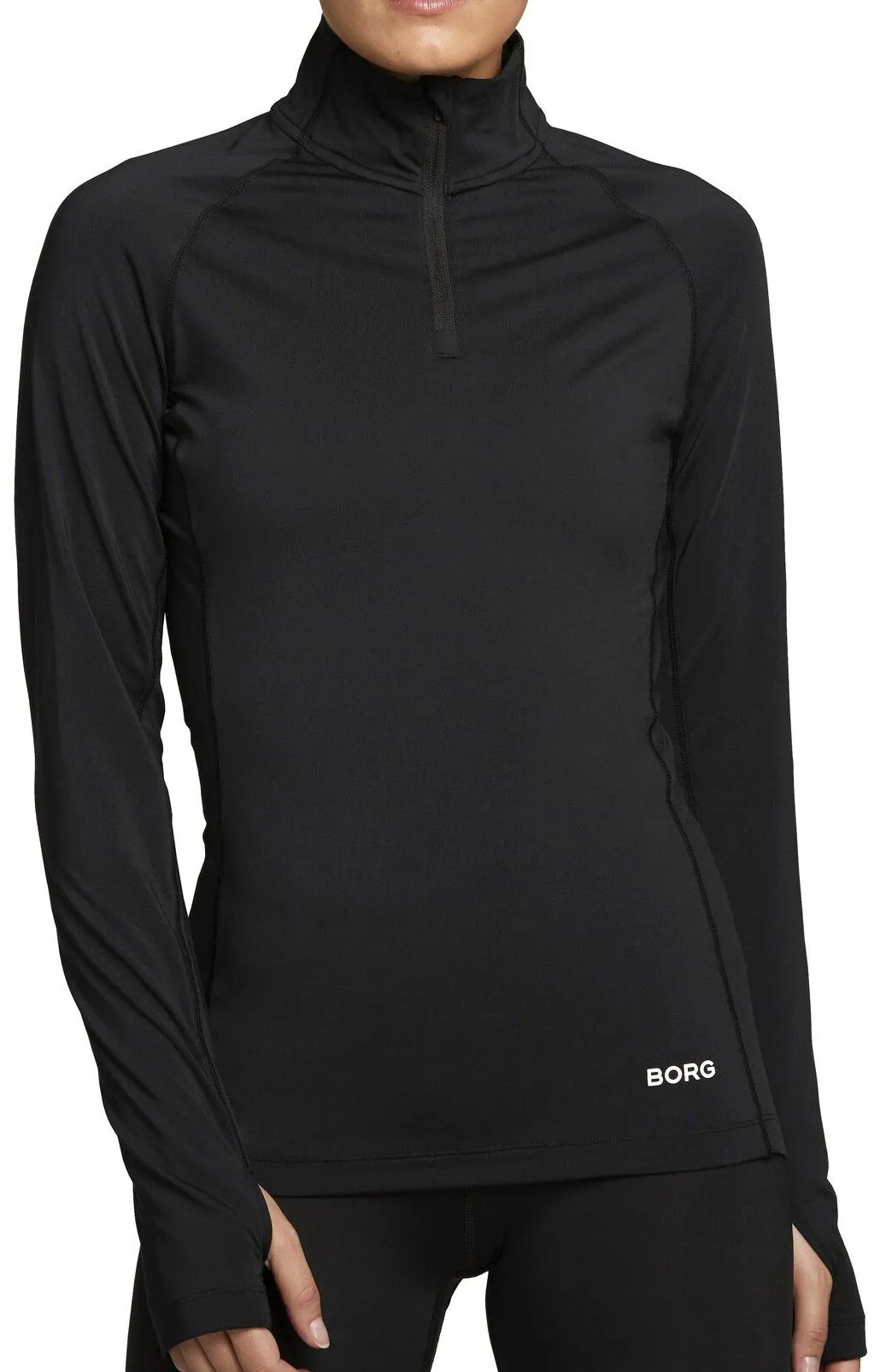 Björn Borg Half Zip Carin W - black beauty Björn Borg Half Zip Carin W - black beauty
