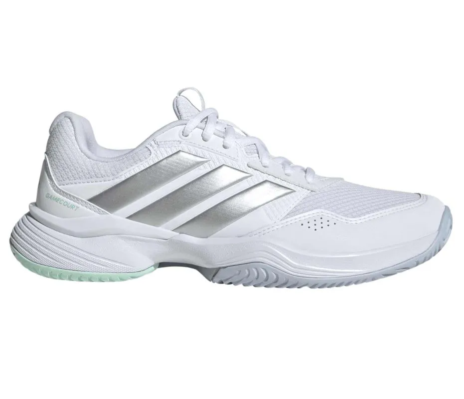 Adidas GameCourt 3 W - cloud white/silver metallic/ice blue