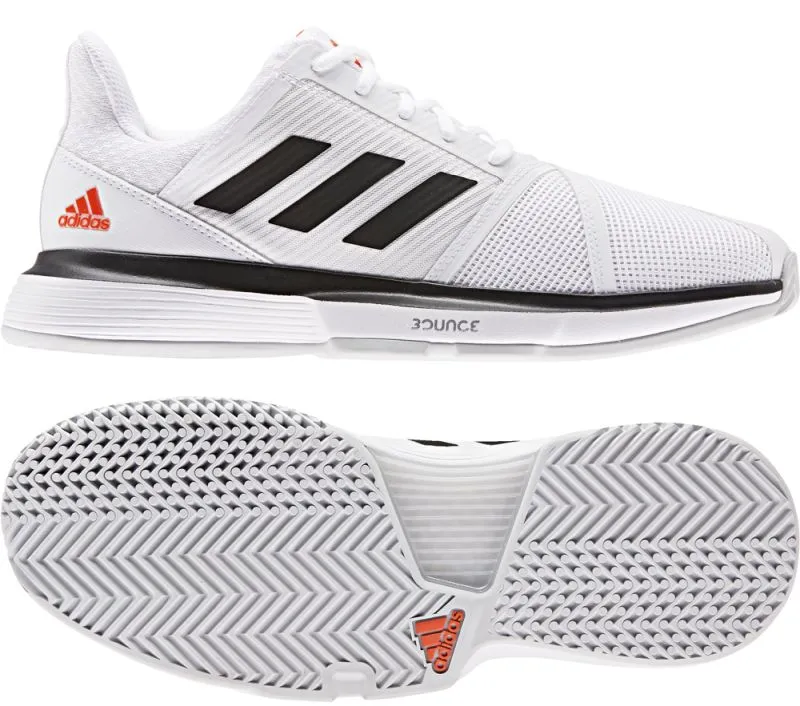 Adidas CourtJam Bounce M - white/core black/light solid grey