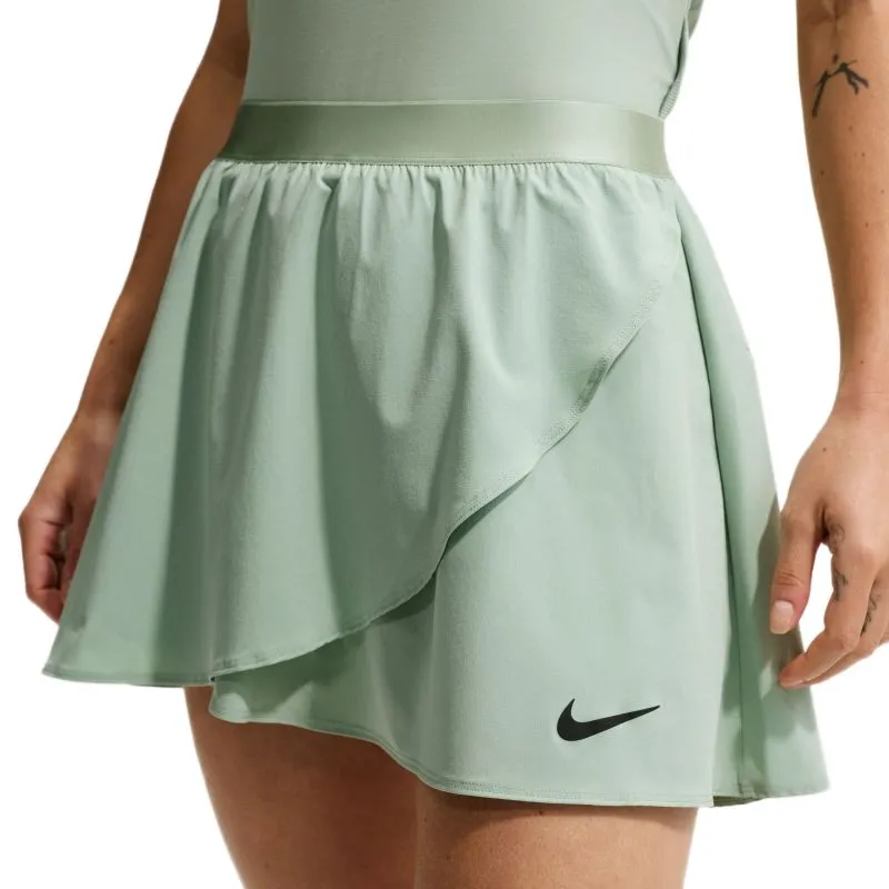 Nike Court Paris Slam Dri-Fit High Waisted Tennis - steam/steam/black Nike Court Paris Slam Dri-Fit High Waisted Tennis - steam/steam/black