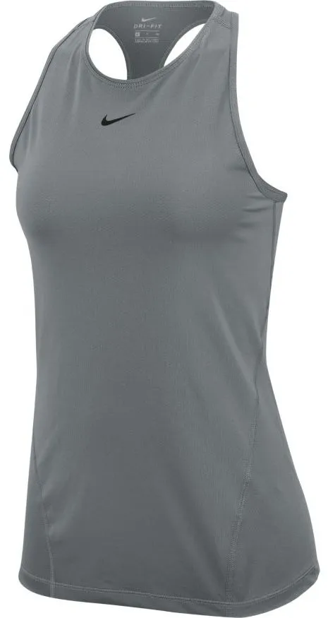 Nike Pro Tank All Over Mesh - smoke grey/black