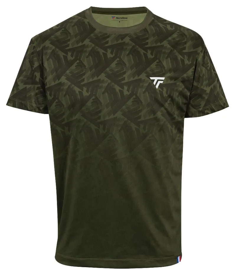 Men's T-shirt Tecnifibre X-Loop Tee - green - Green