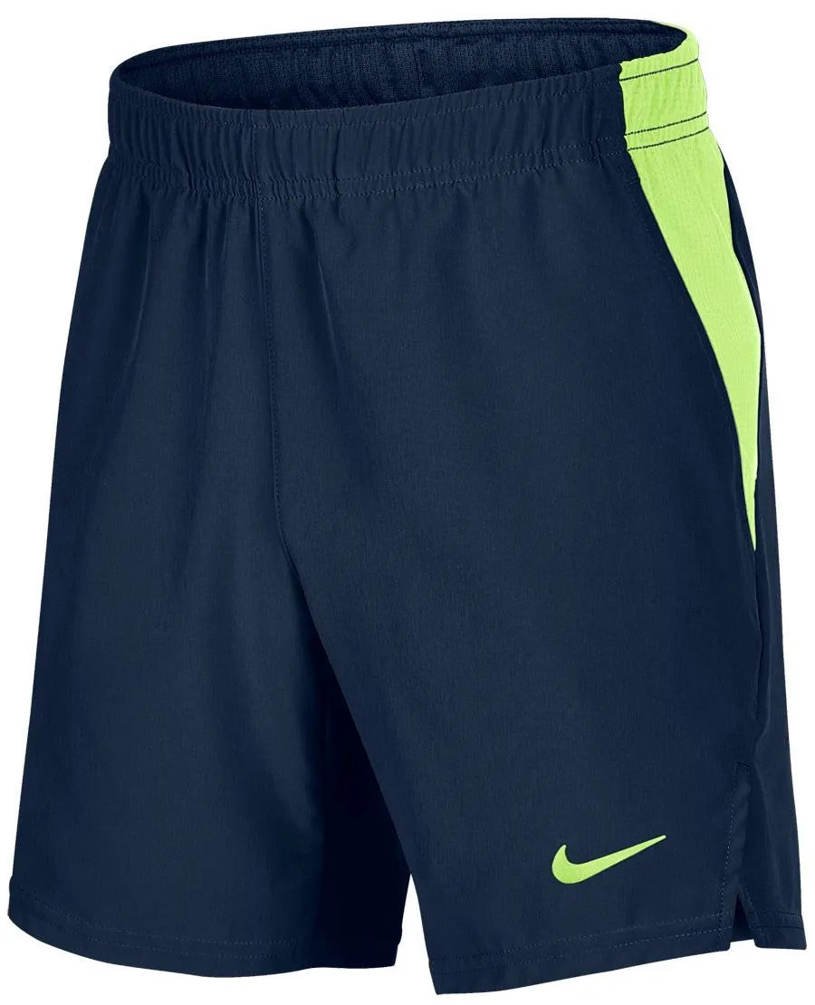 Nike Boys Court Flex Ace Short - obsidian/ghost green/ghost green