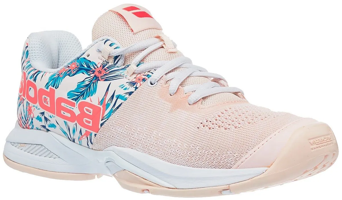 babolat-propulse-blast-all-court-women-silver-peony-flower-1 Babolat Propulse Blast All Court Women - silver peony/flower