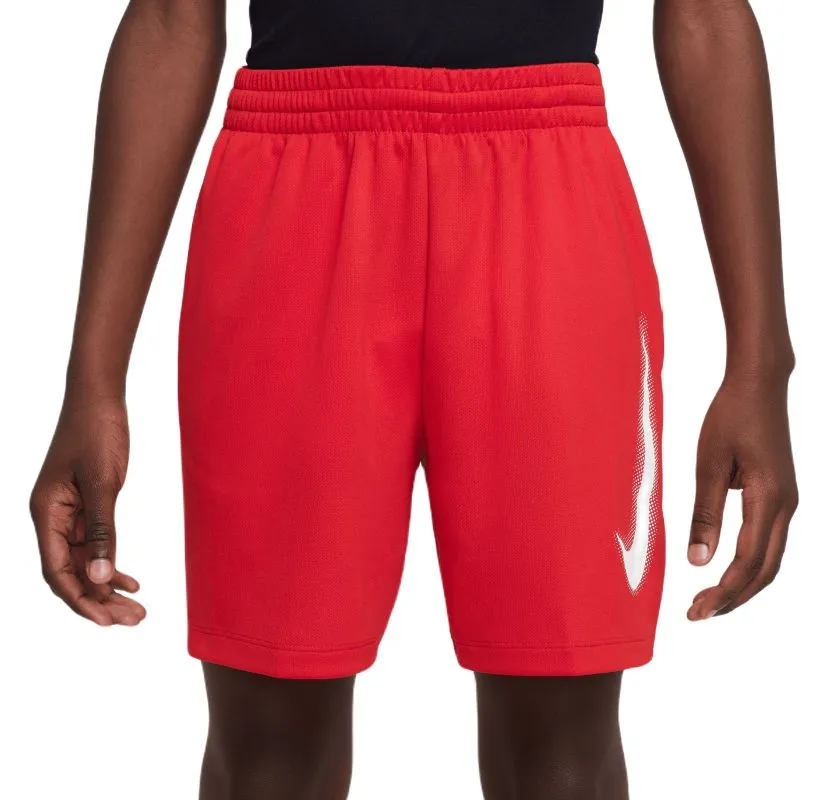 Nike Dri-Fit Multi+ Graphic Training Shorts - university red/white/white