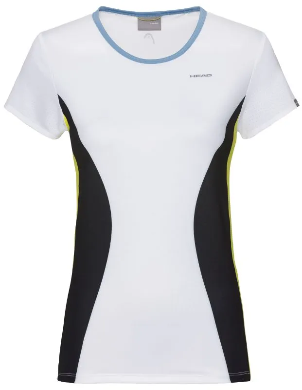 Head Mia T-Shirt W - white/yellow