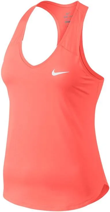  Nike Pure Tank - bright mango/white