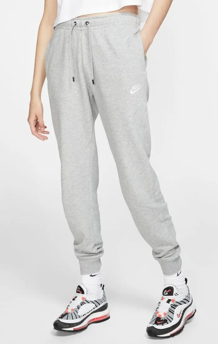 nike-nsw-essential-pant-regular-fleece-w-dk-grey-heather-white-3 Nike NSW Essential Pant Regular Fleece W - dk grey heather/white