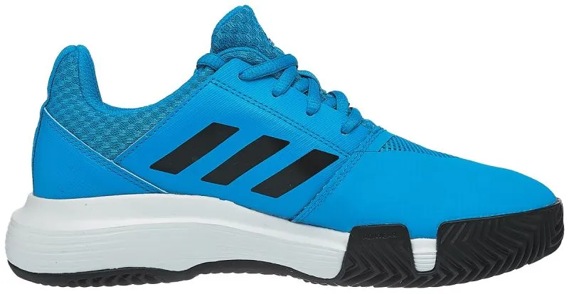 Adidas CourtJam xJ - shock cyan/core black/ftwr white