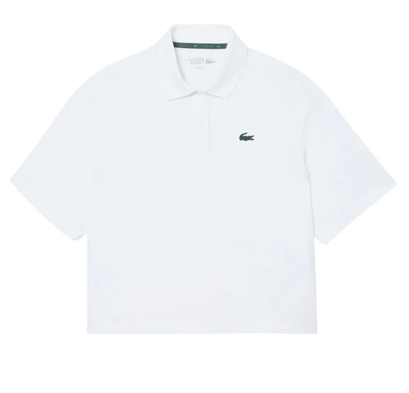Lacoste Ultra Dry UV Protect Sport - white