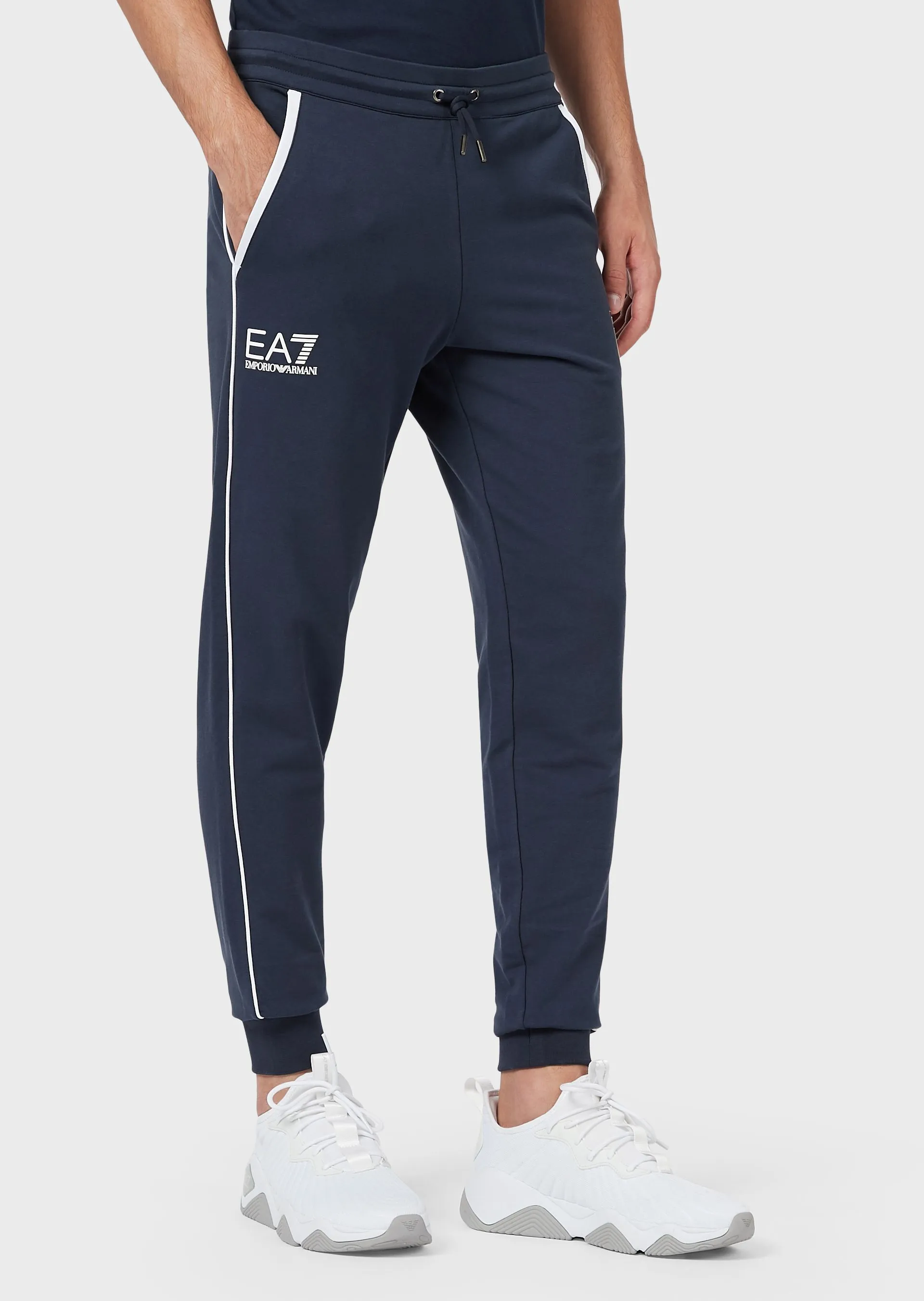 EA7 Man Jersey Trouser - navy blue