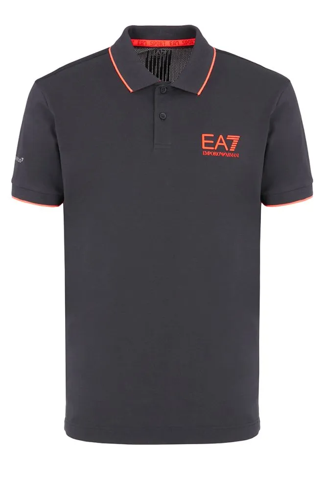 EA7 Man Jersey Polo Shirt - night blue