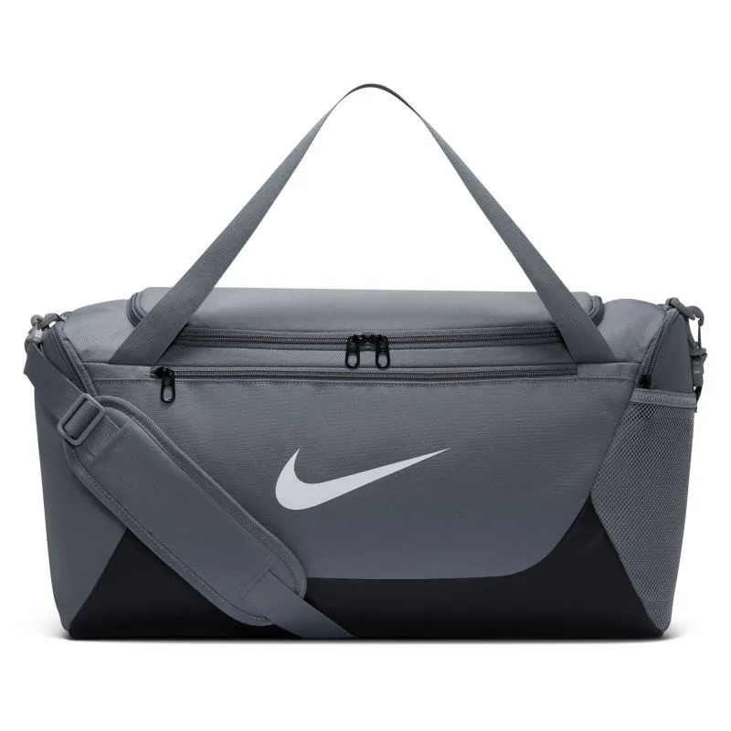 Nike Brasilia Training Duffel Small - smoke gray/black/white