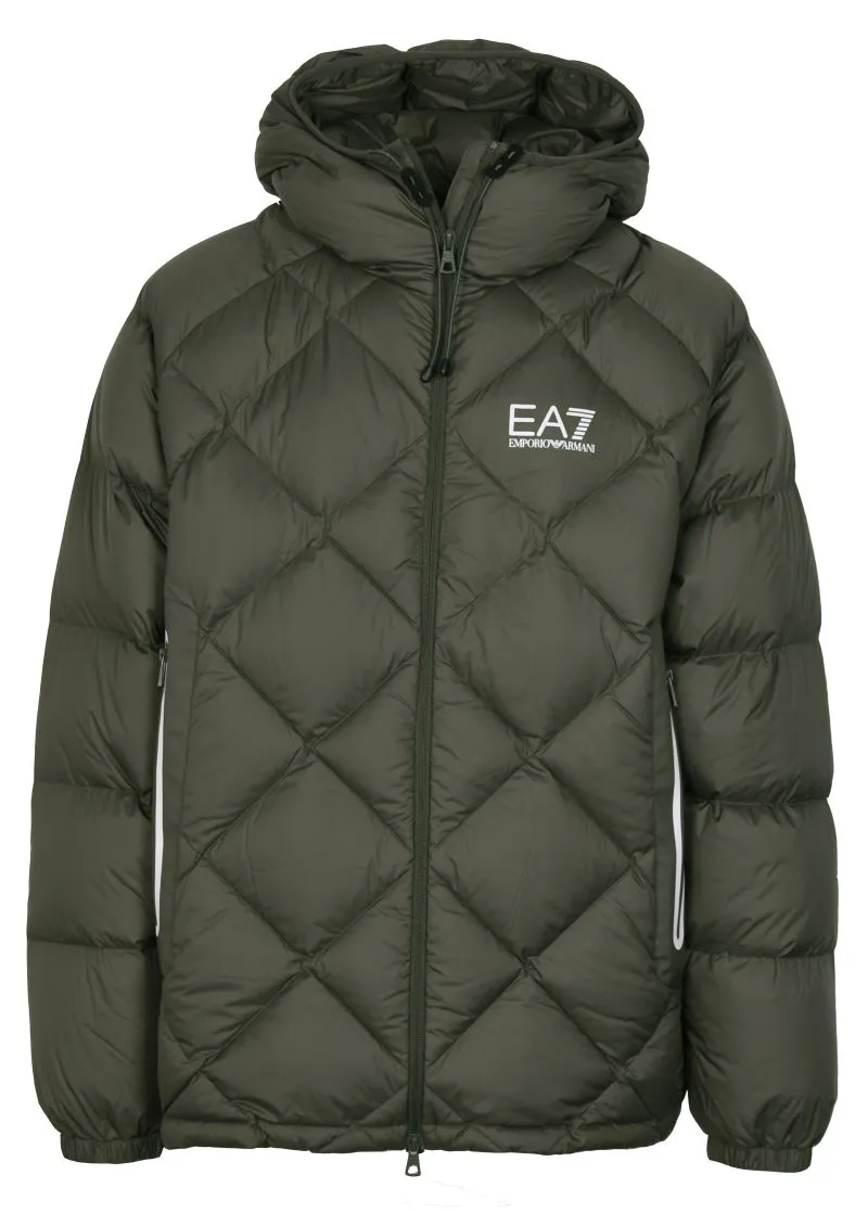 EA7 Man Woven Down - beetle EA7 Man Woven Down - beetle