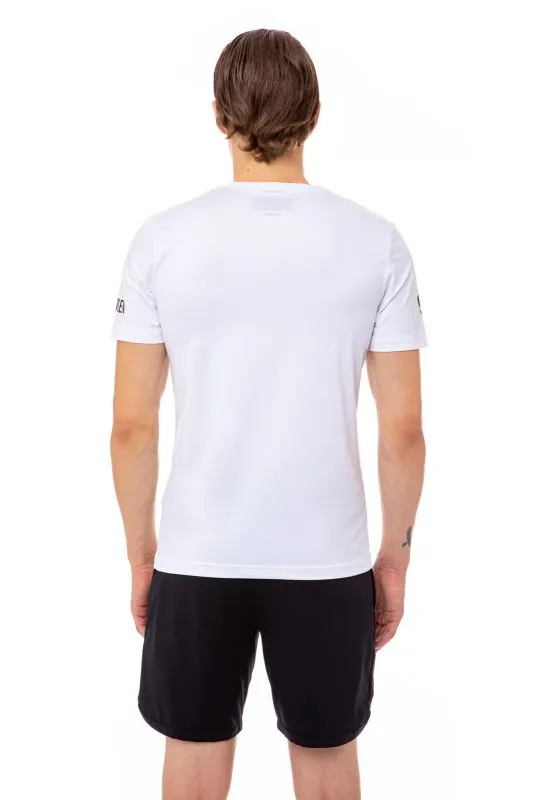 Hydrogen Tech Optical Tee Man - white/black