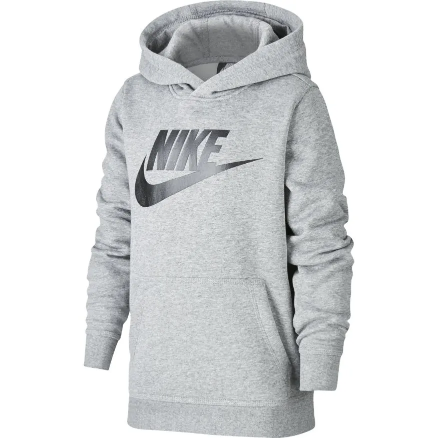 nike-nsw-club-hbr-po-carbon-heather-black-1 Nike NSW Club + HBR PO - carbon heather/black