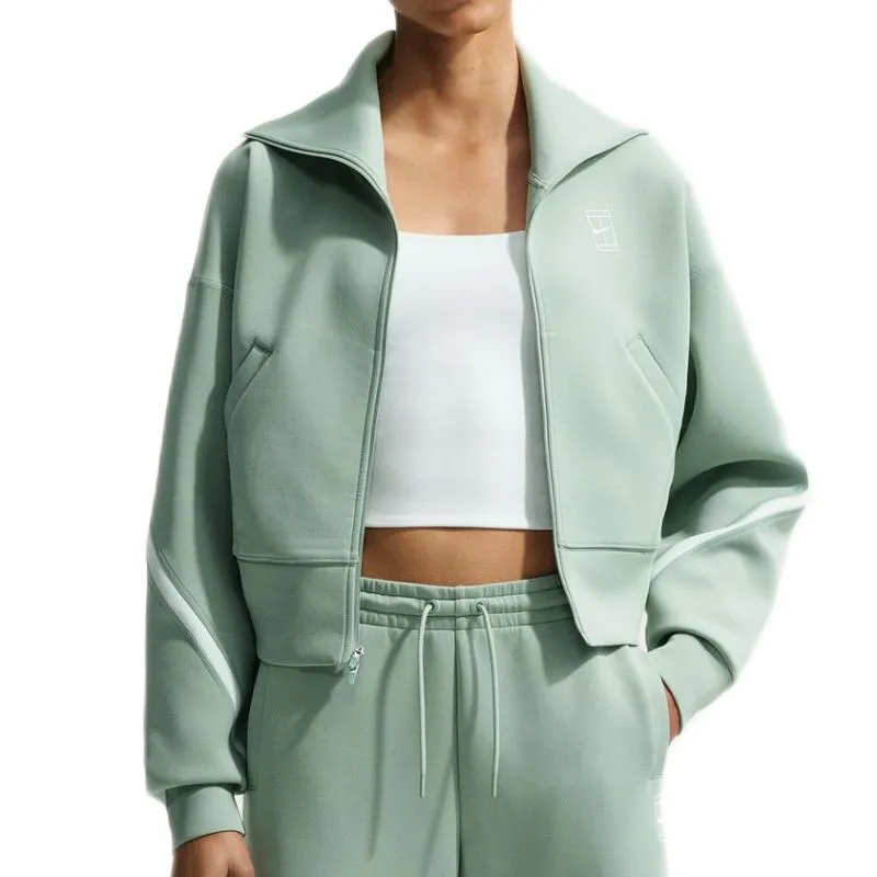 Nike Advantage Dri-FIT Full-Zip Tennis - steam/white