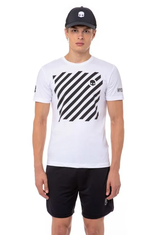 Hydrogen Tech Optical Tee Man - white/black