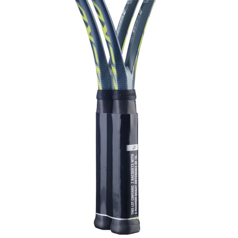 Babolat Pure Aero 98 Gen-9 2-Pack - metallic dark forest/yellow
