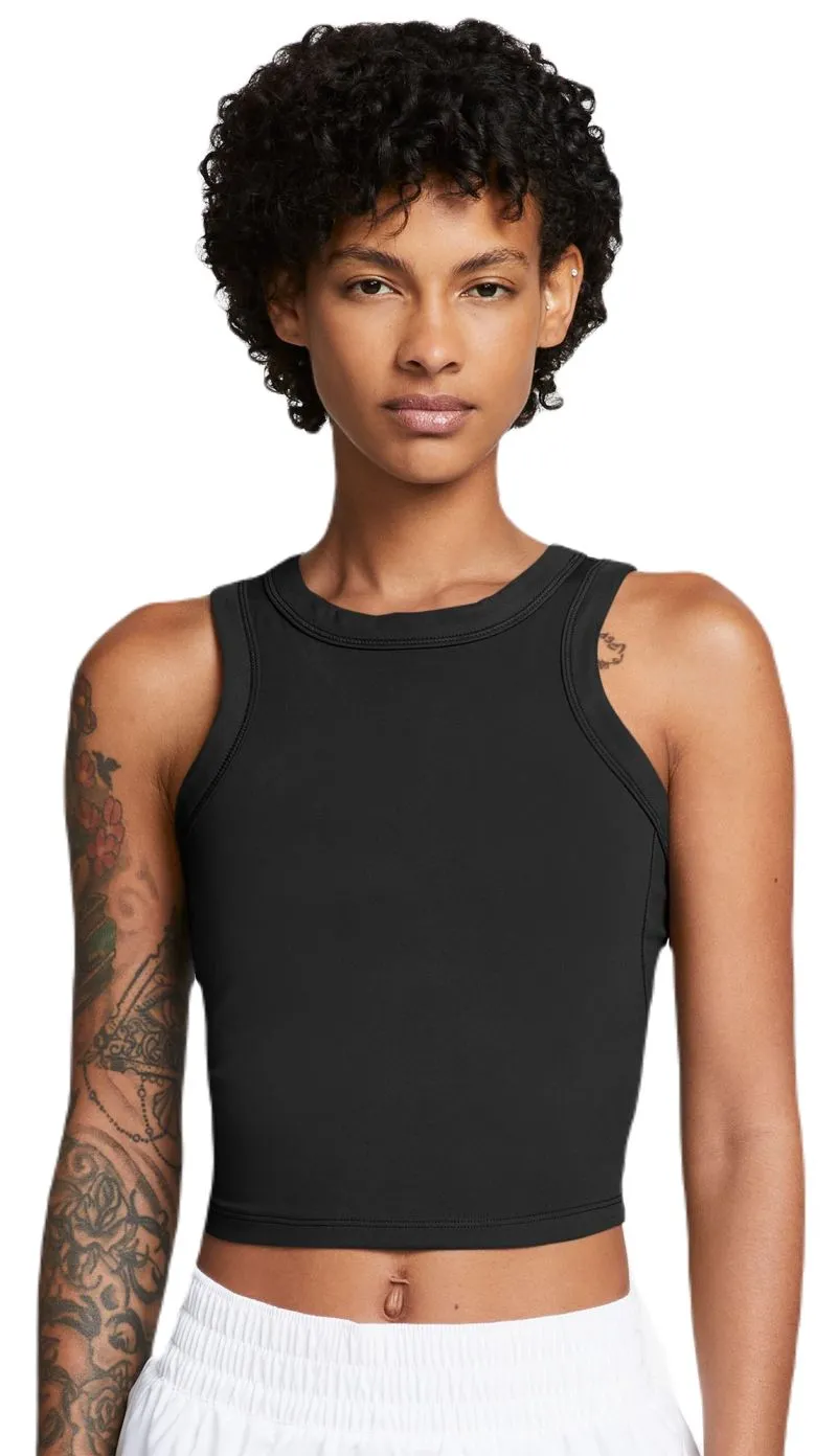 Nike One Fitted Dir-Fit Short Sleeve Crop Tank Nike One Fitted Dir-Fit Short Sleeve Crop Tank