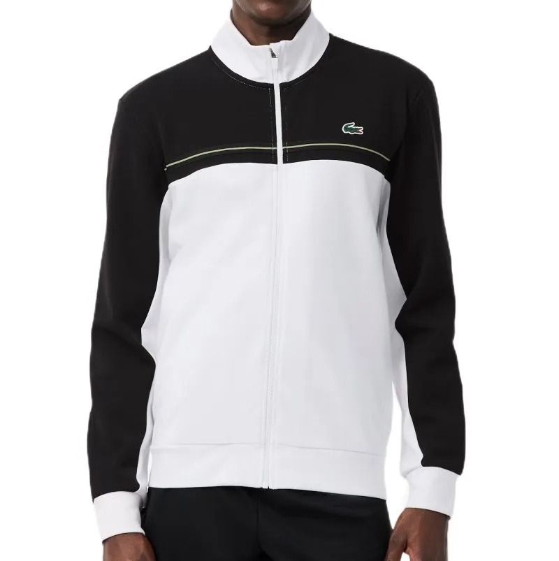 Lacoste Sport Zipped Colour-Block -black/white