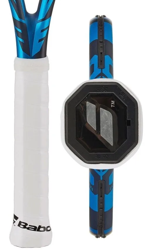 Babolat Pure Drive Team 2021 - blue + naciąg + usługa serwisowa