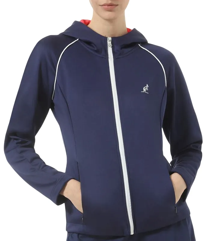 Australian Jacket in Double with Printed - blu cosmo