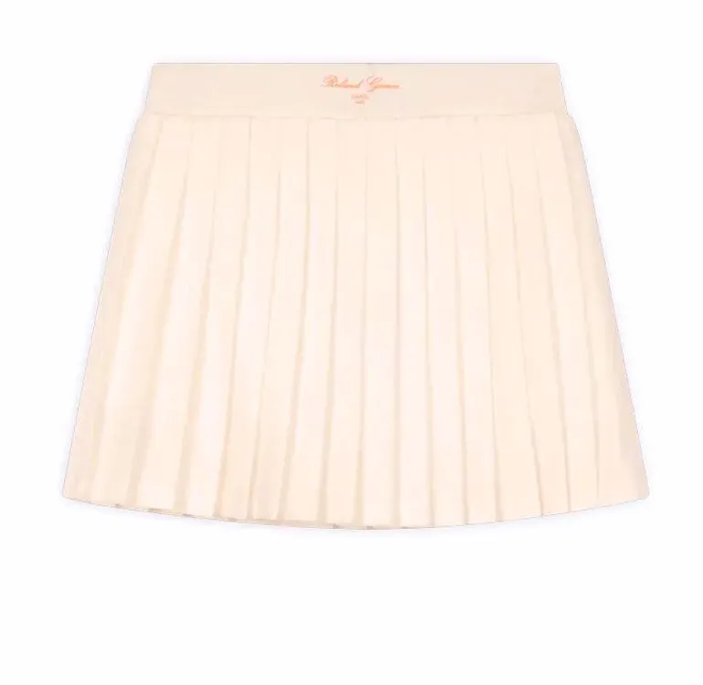Roland Garros Kids Tal Sporty Chic Skirt - ecru