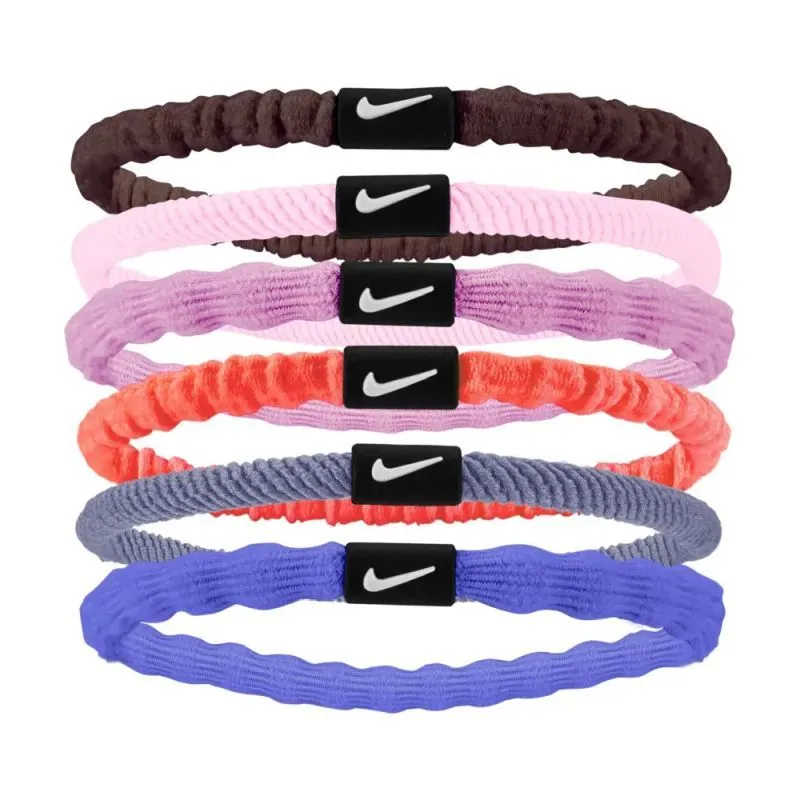 Nike Flex Hair Tie 6P - multicolor