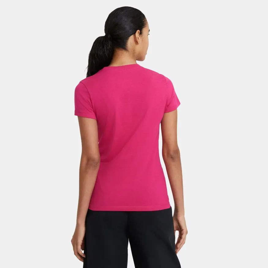 Nike Sportswear Tee Just Do It Slim W - fireberry/white