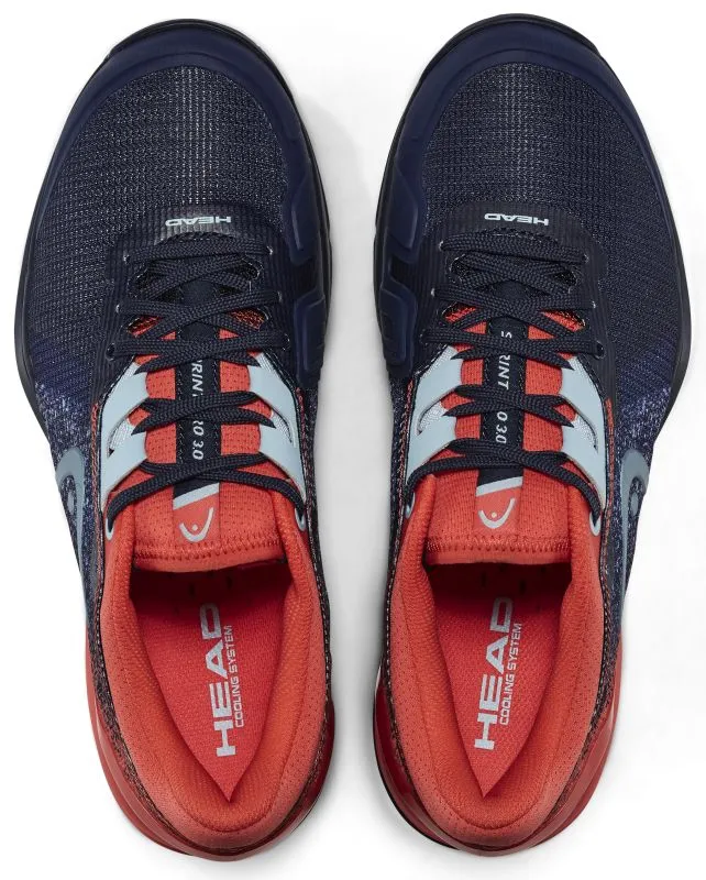 Head Sprint Pro 3.0 Clay Women - dressblue/coral