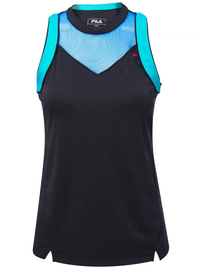 Women's top Fila Top Julienne W - black - Black